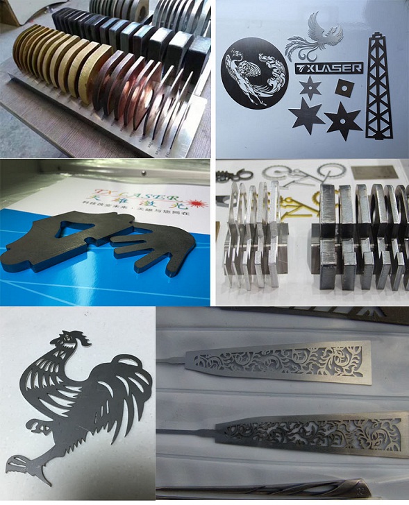 三維激光(guāng)切割(gē)機切割樣品(pǐn)